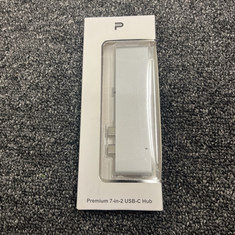 Purgo USB C Hub for MacBook Pro 13 M2 Air 2022/2021-2018, MacBook Adapter